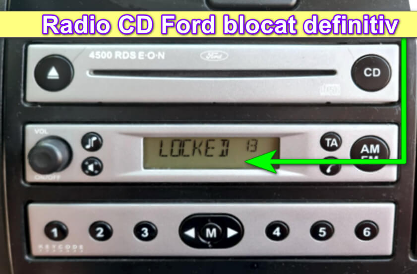 cod radio ford locked13